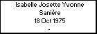 Isabelle Josette Yvonne Sanire