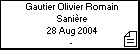 Gautier Olivier Romain Sanire