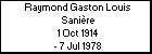 Raymond Gaston Louis Sanire