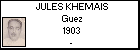 JULES KHEMAIS Guez