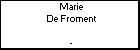 Marie De Froment