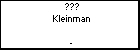 ??? Kleinman