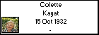 Colette Kayat