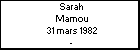 Sarah Mamou