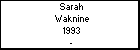 Sarah Waknine