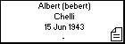 Albert (bebert) Chelli